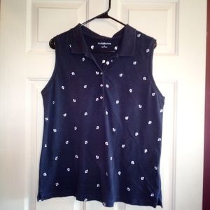 (3 for $15 item)Croft & Barrow Anchor Polo Top